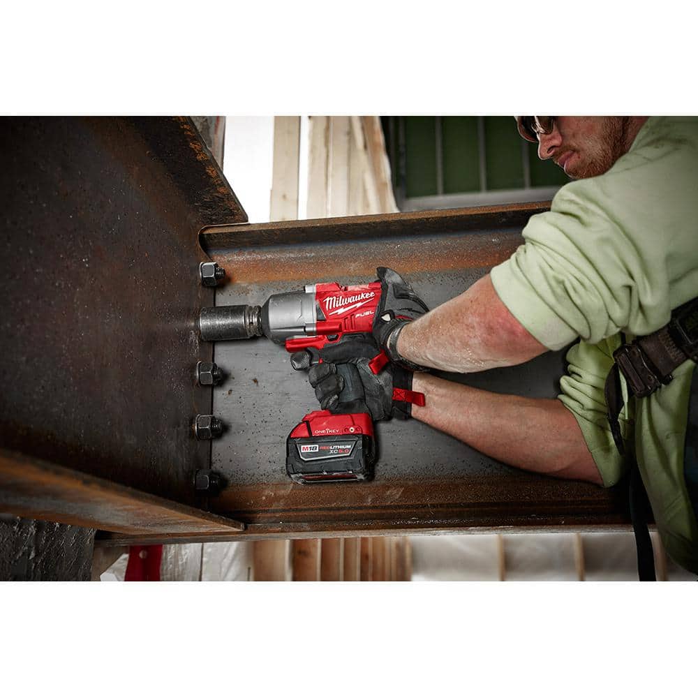 M18 FUEL ONE-KEY 18V Lithium-Ion Brushless Cordless 3/4 in. Impact Wrench with Friction Ring (Tool-Only) 2864-20