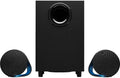 G560 PC Gaming Speaker System with 7.1 DTS:X Ultra Surround Sound, Game based LIGHTSYNC RGB, Two Speakers and Subwoofer, Bluetooth, USB, Immersive Gaming Experience - Black