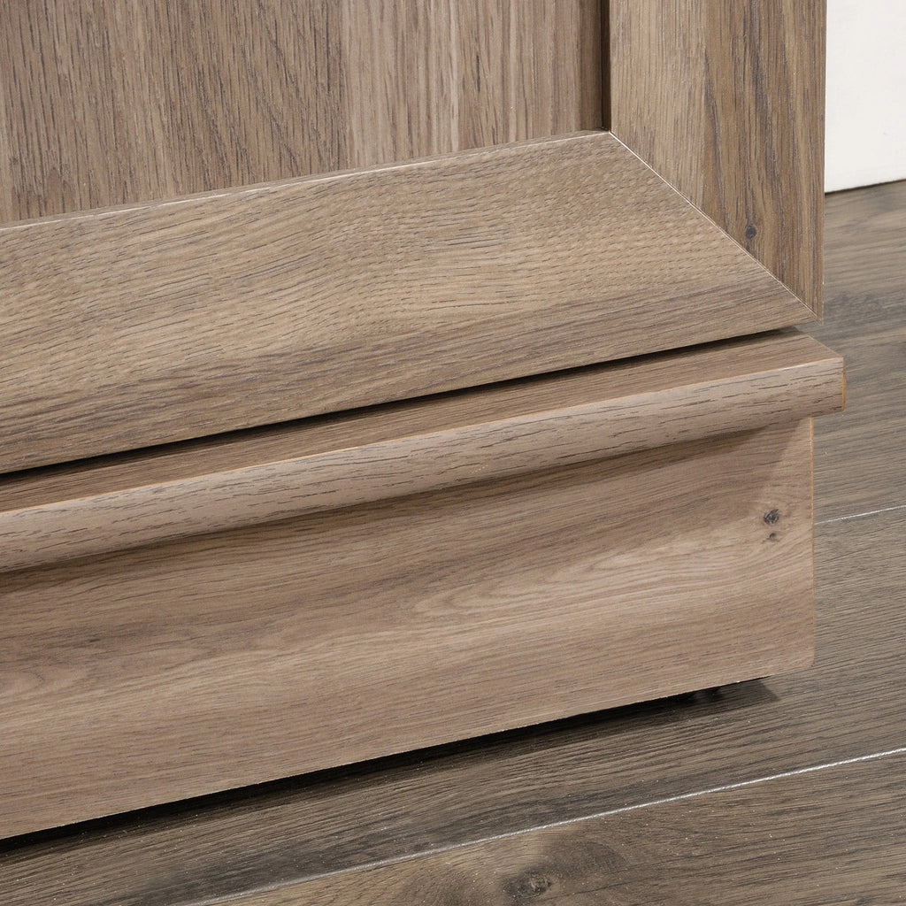Sauder 422428 Homeplus Storage Cabinet， Salt Oak Finish