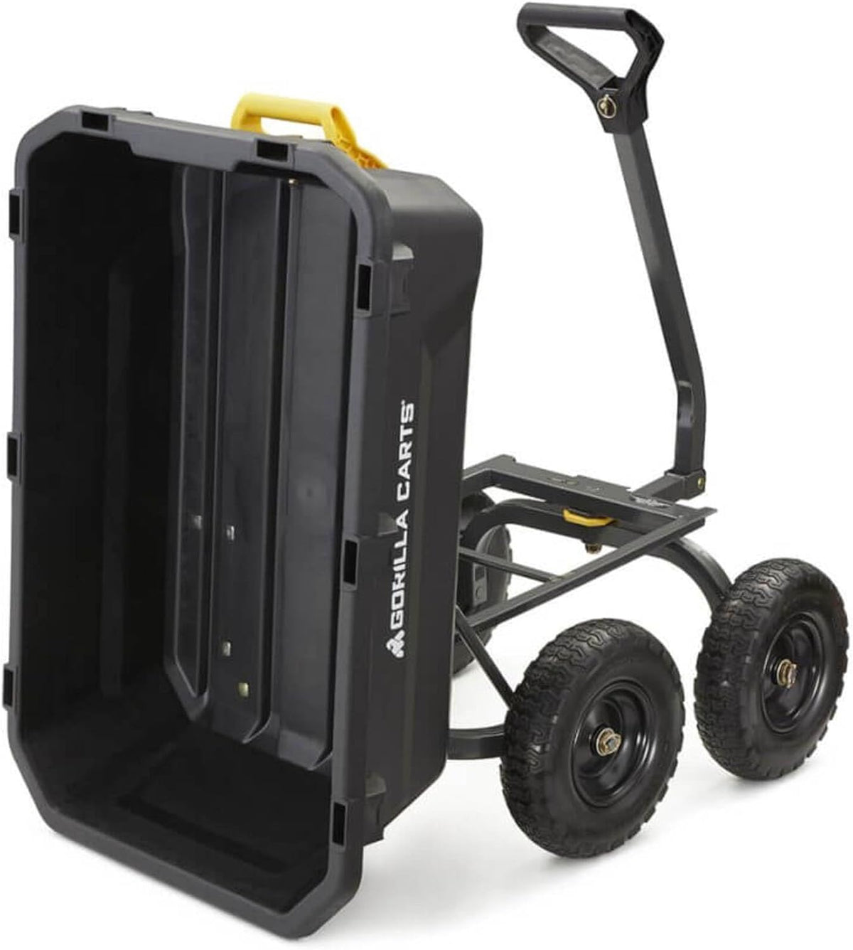 7GCG-NF Heavy-Duty Poly Dump Garden Cart, 7 Cu. Ft., 1,200-Lb. Capacity