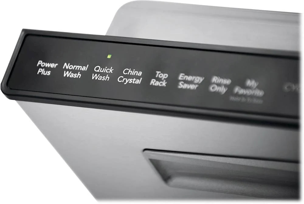 Frigidaire - Gallery 24 Top Control Tall Tub Built-In Dishwasher - Stainless steel