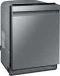 Samsung - Linear Wash 24 Top Control Built-In Dishwasher with AutoRelease Dry, 39 dBA - Stainless steel