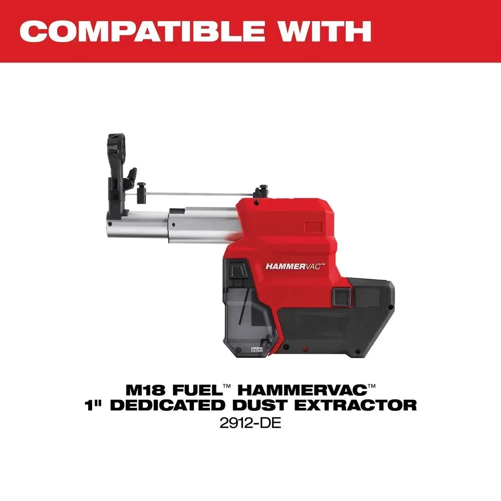 Milwaukee 2912-20 M18 FUEL 18V 1 SDS Plus Brushless Rotary Hammer - Bare Tool