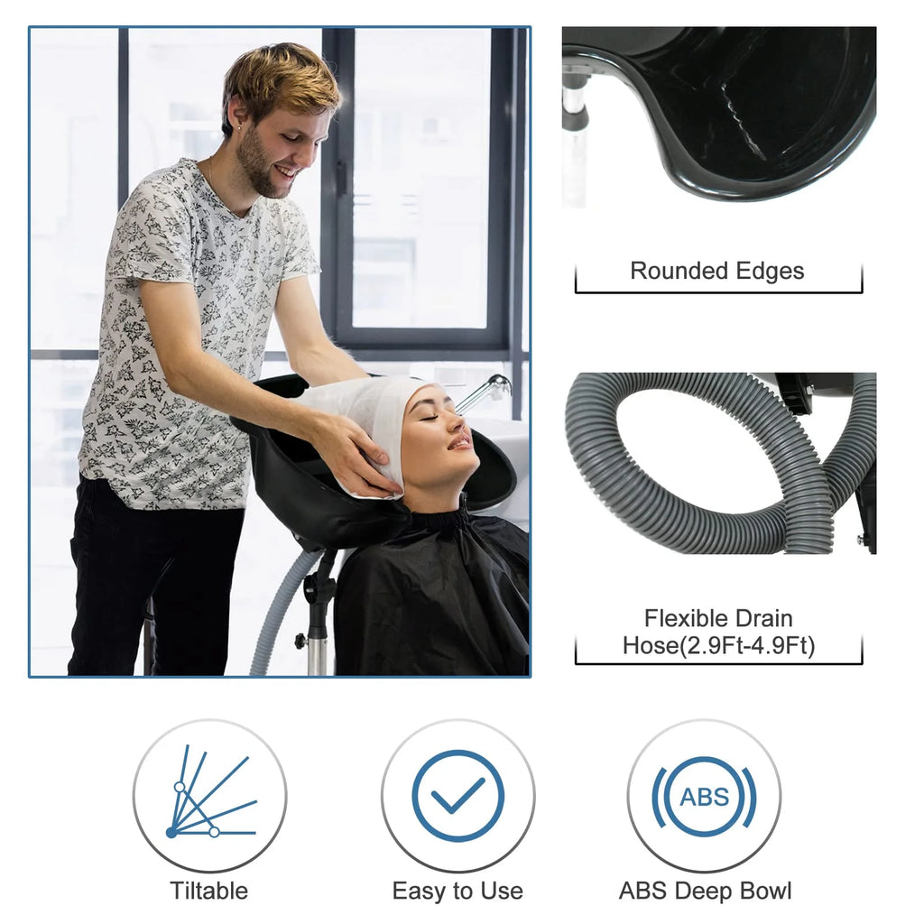 Height Adjustable Portable Shampoo Treatment