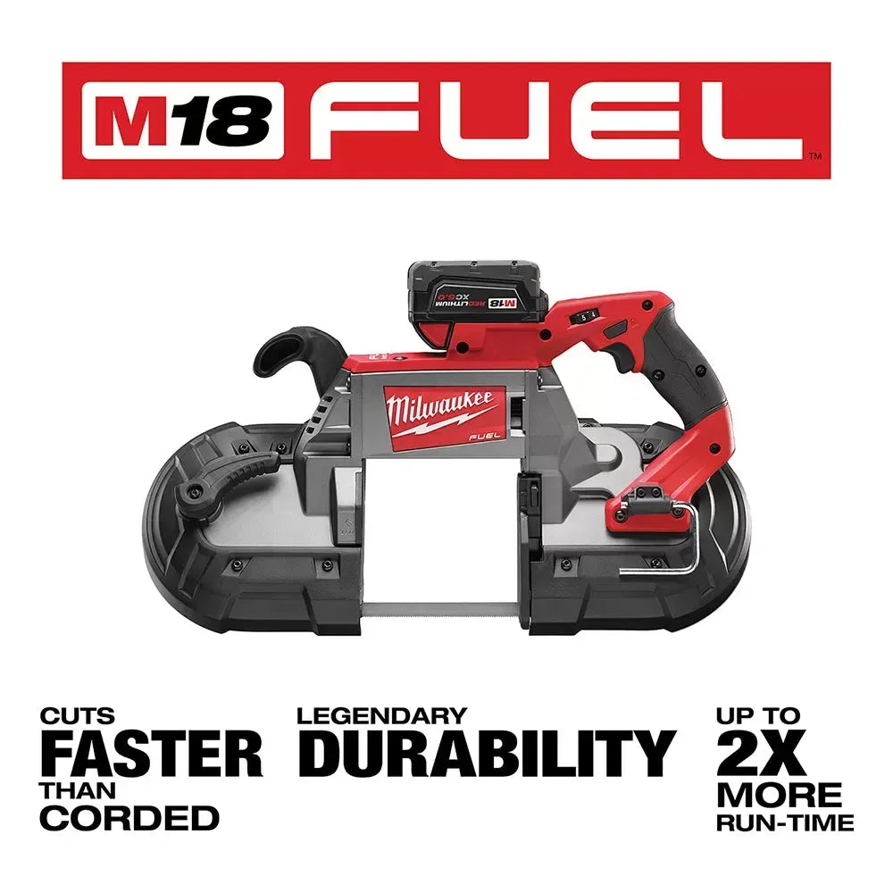 Milwaukee 2729-22 M18 FUEL 18V Deep Cut Band Saw Kit