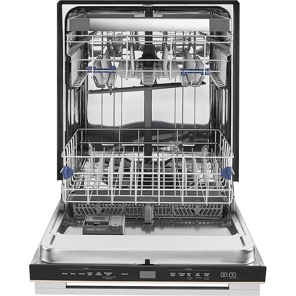 Whirlpool - 24 Tall Tub Built-In Dishwasher with Stainless Steel Tub - Sunset bronze