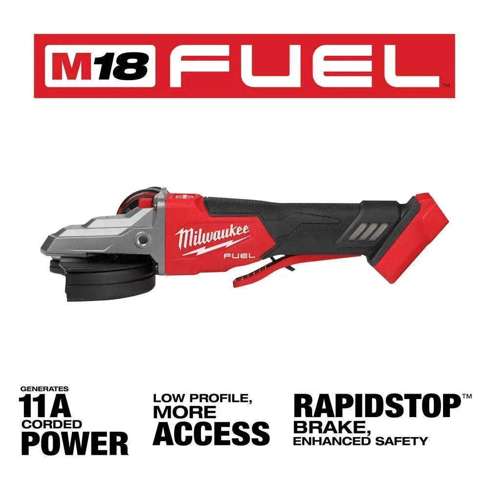 Milwaukee Pre-Sale 2886-20 M18 FUEL 18V 5 Li-Ion Flathead Paddle Grinder - Bare Tool