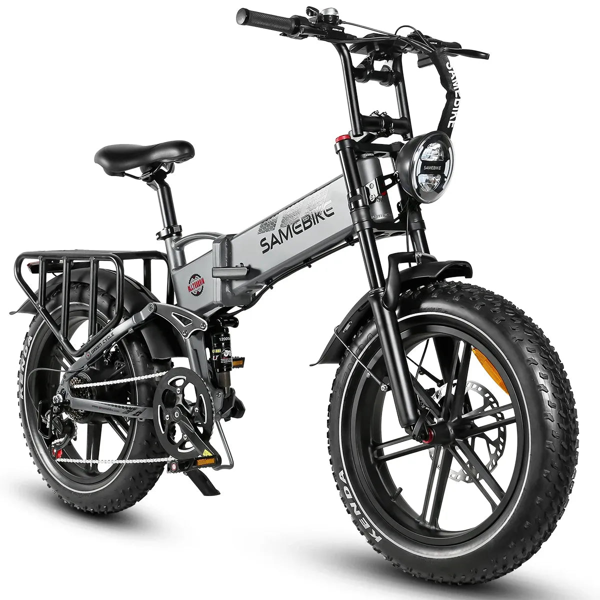 ⭐Factory clearance sale⭐45km/h 20 inch folding all terrain full suspension mountain electric bike