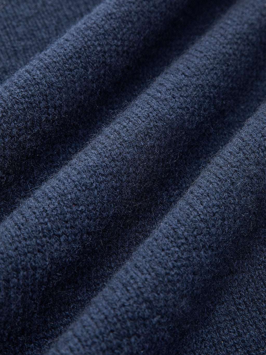 Pullover Sweater with Denim Collar and Metal Button Closure, Shift Fit