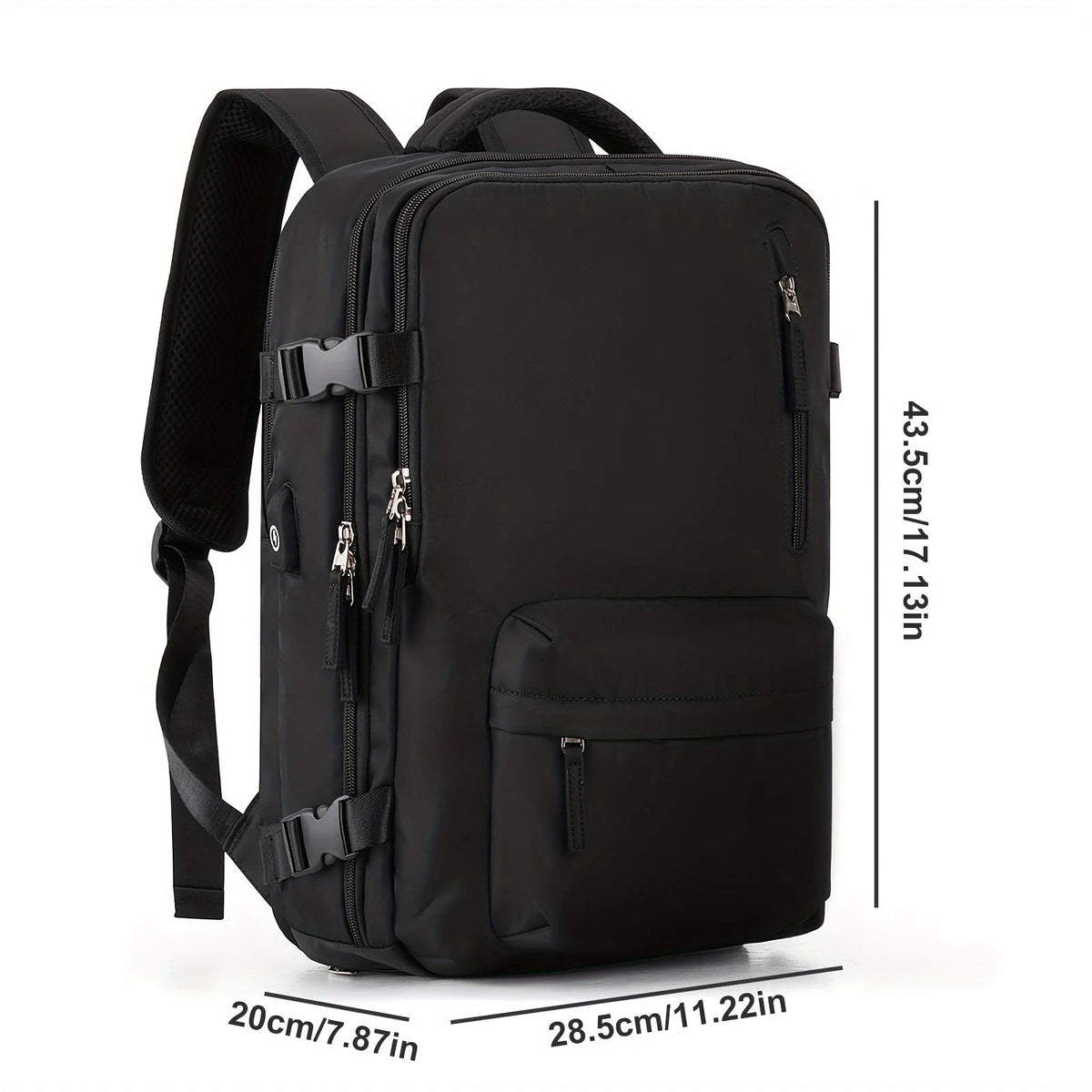 Multi-Pocket Travel Backpack