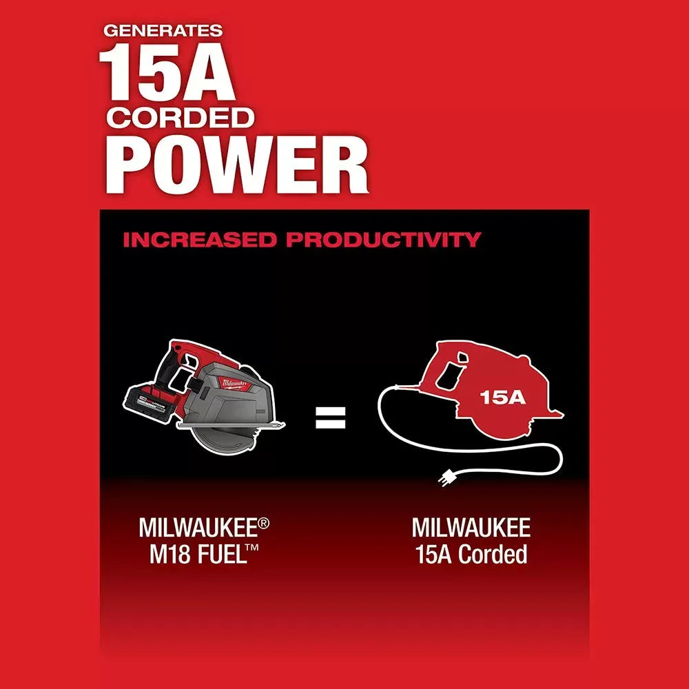 Milwaukee 2982-20 M18 FUEL 18V 8 Cordless Metal Cutting Circular Saw -Bare Tool