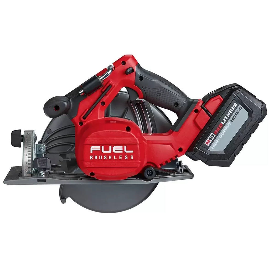 Milwaukee 2732-20SB M18 FUEL 18V 7-1/4 Circular Saw w/ 25 Saw Blades
