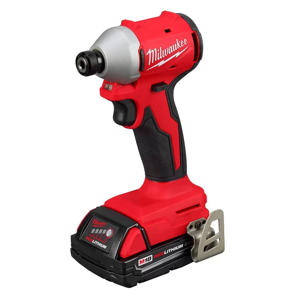 Milwaukee Pre-Sale 3650-21P M18 18V 1/4 Compact Hex Impact Driver Kit