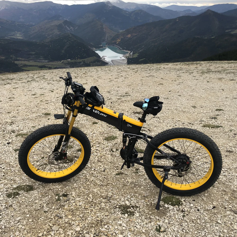 XT750 Plus 1000W 26-Inch Fat Tire Electric Mountain Bike
