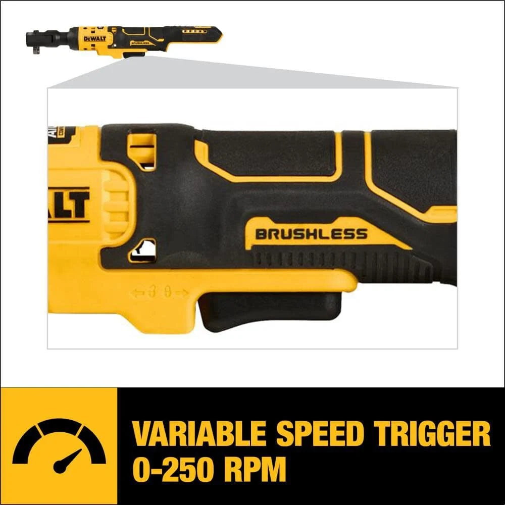 DEWALT ATOMIC 20V MAX Ratchet Kit Brushless 3/8 DCF513D1 from DEWALT💝 Last Day For Clearance