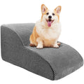 Pet Stairs with High Density Foam and Removable Washable Cover, Gentle  Incline