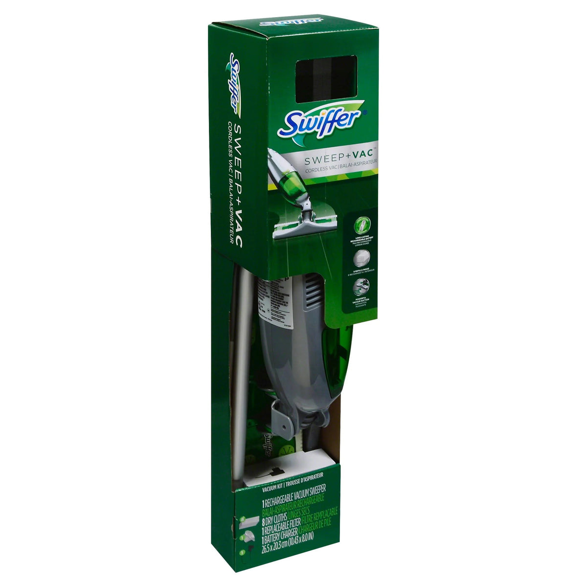 Cordless Sweep and Vacuum Floor Cleaning Kit