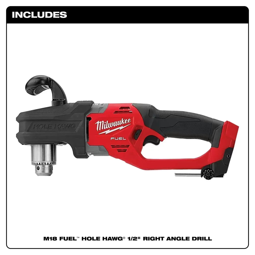 Milwaukee Pre-Sale 2807-20 M18 FUEL 18V 12 HOLE HAWG Right Angle Drill -Bare Tool
