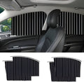 Magnetic Car Window Shade with UV Protection and Sliding Track System