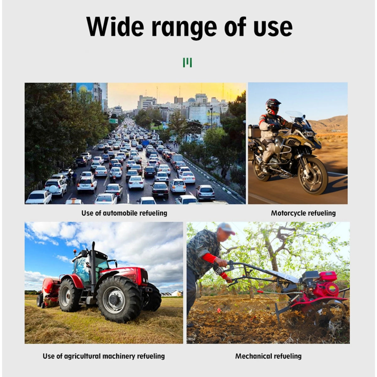 EUBUY 10L Metal Jerry Can Car Canister Holder Storage Tank with 3 Handles for Water Petrol Oil Water Alcohol
