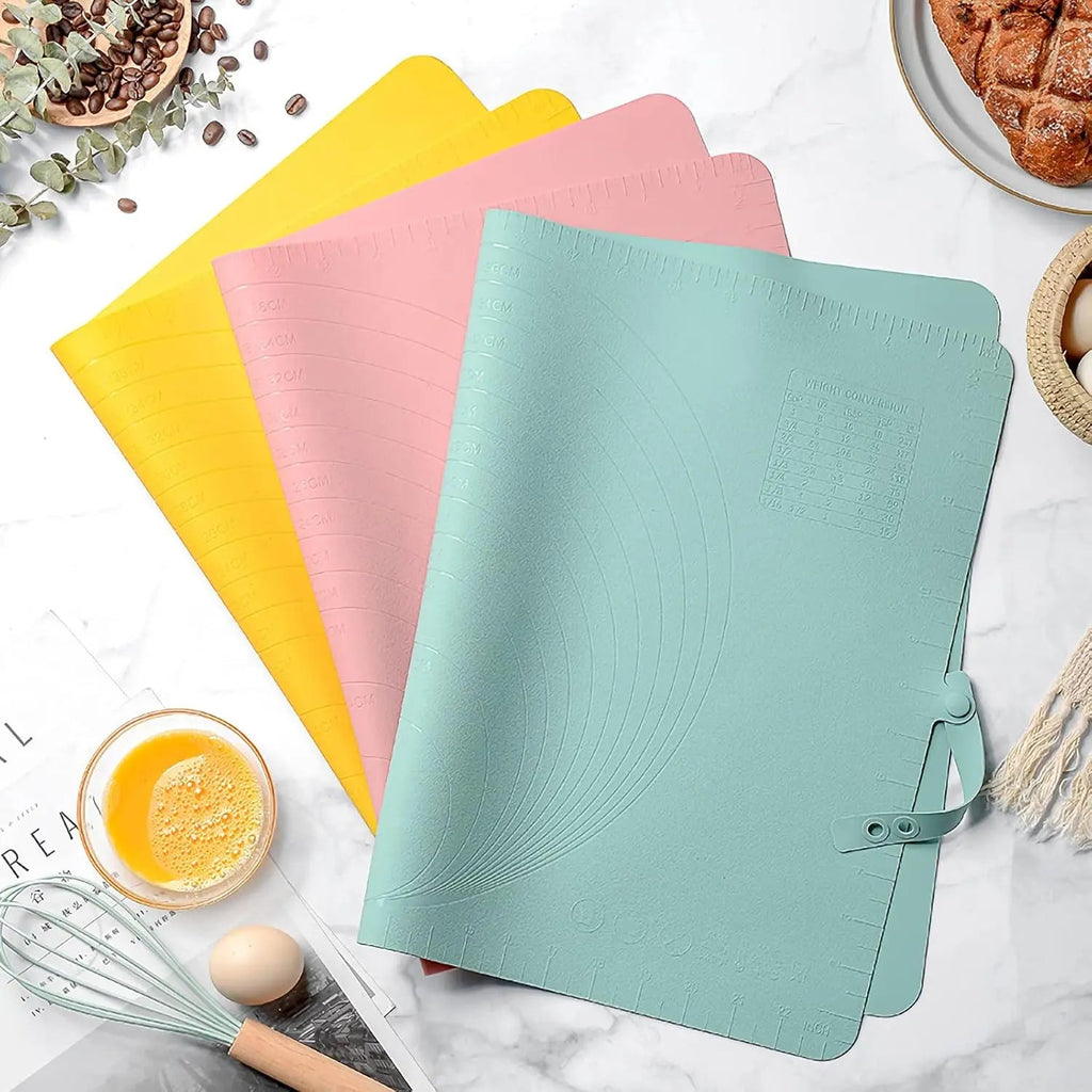 Large Silicone Baking Mat with Nonstick Surface and Heat Resistant Design, 22 x 15 inches