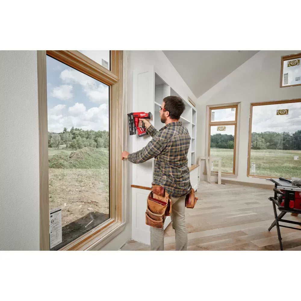 Milwaukee 2841-20 M18 FUEL Ergonomic 16 Gauge Angled Finish Nailer - Bare Tool