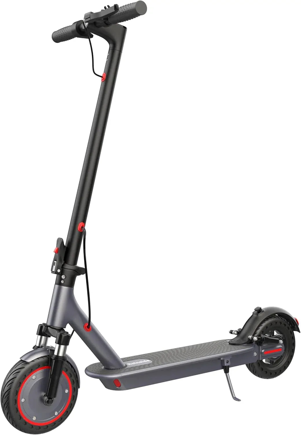 Electric Scooter - 8.5/10'' Solid Tires, 350W/500W Motor, Up to 19-22MPH and 21-24Miles Long-Range Portable Commuting Scooter for Adults with Double Braking System and App