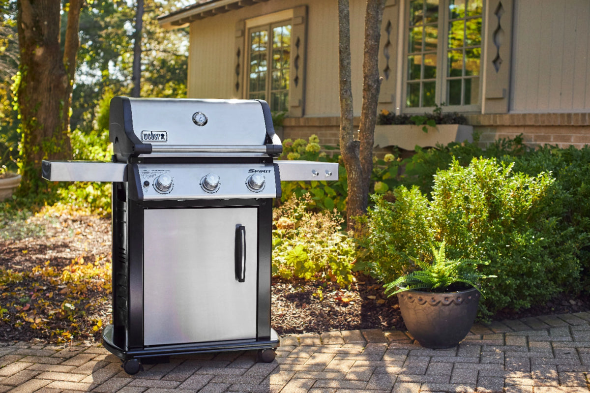 Weber - Spirit S-315 3-Burner Propane Gas Grill - Stainless Steel