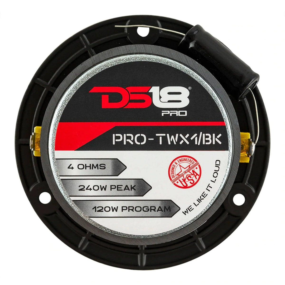 DS18 PRO-X6.4BMPK Mid and High Range Car Door speaker and Tweeter Package (Used)