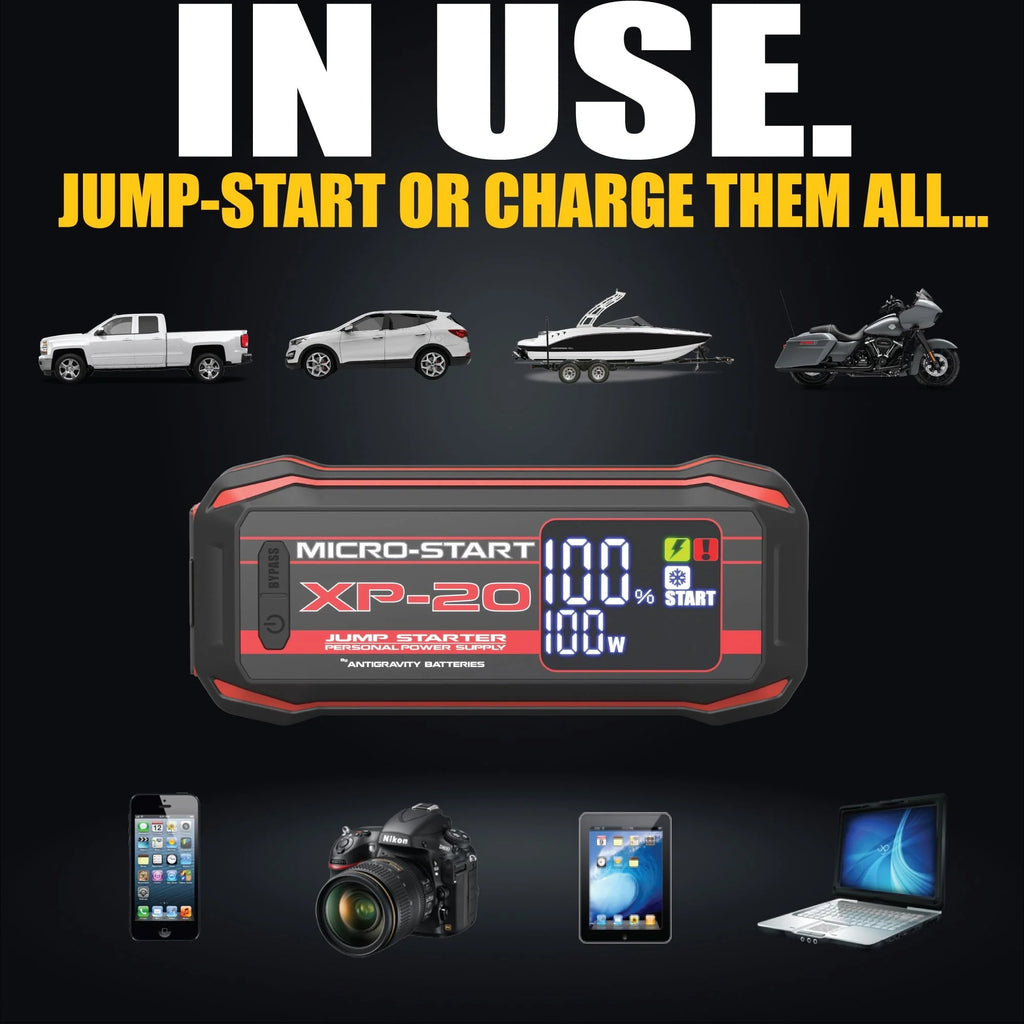 Antigravity MICRO-START XP-20 Lithium Jump-Starter Portable Power Supply