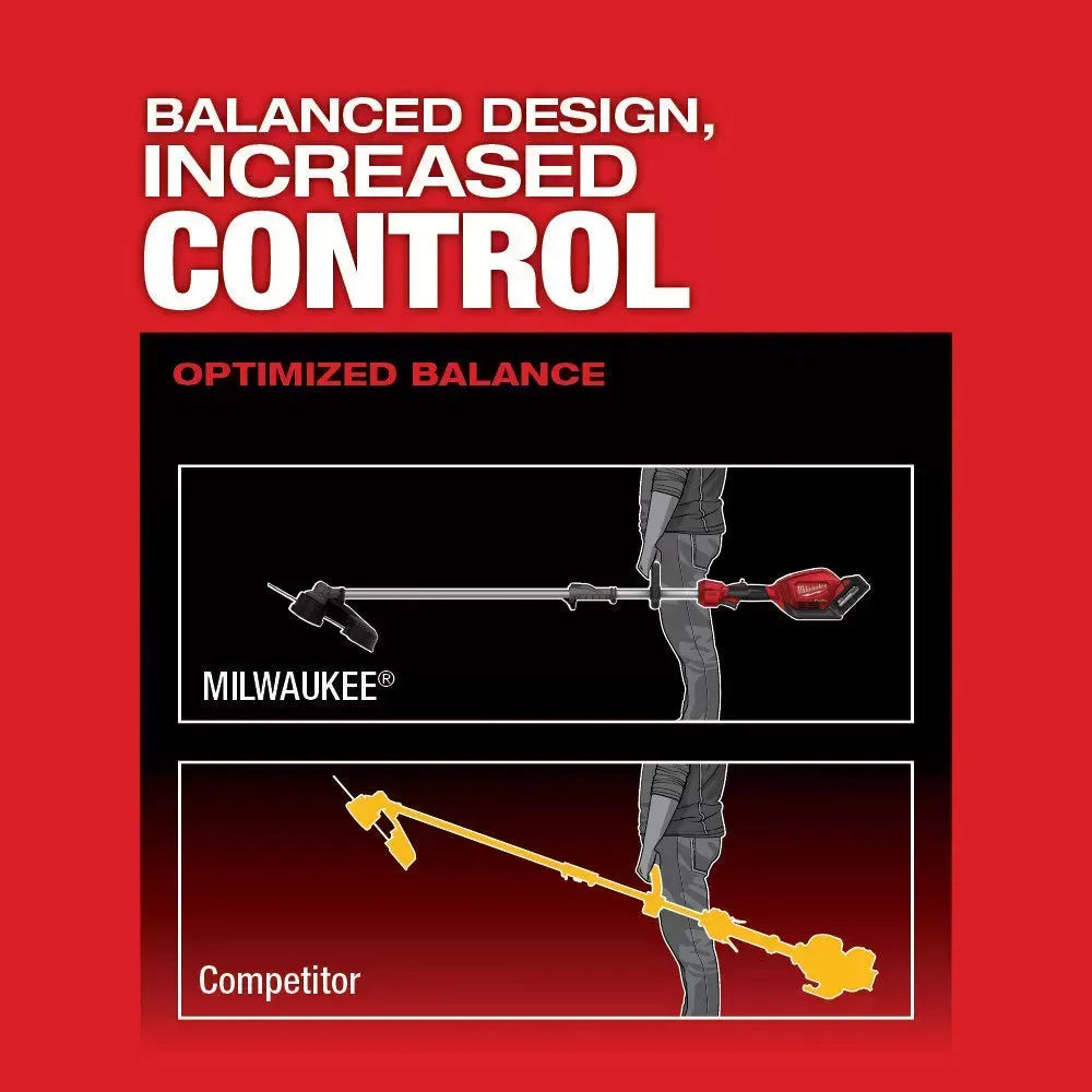 Milwaukee 2825-21STP M18 FUEL Cordless String Trimmer/Pole Saw Attachment Combo