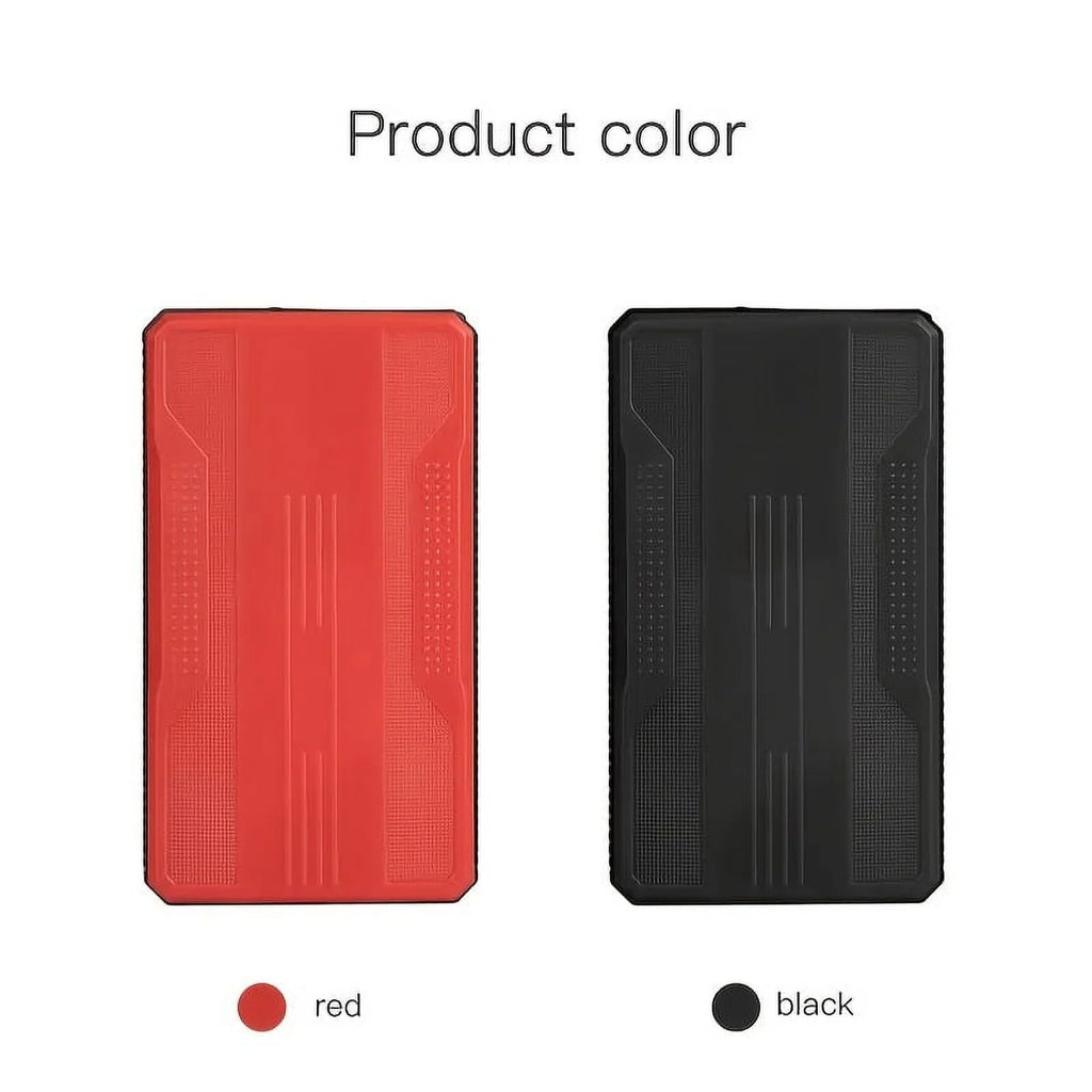 Compact 8000mAh Jump Starter & Power Bank - Emergency Car Boost for Petrol & Diesel, 12V, Safe, Dual-Color