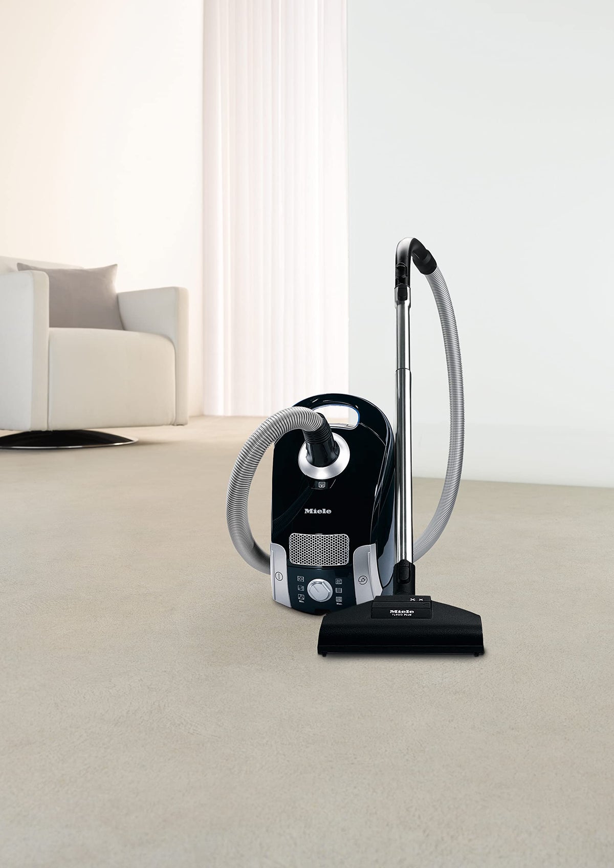Miele Compact Bagged Canister Obsidian