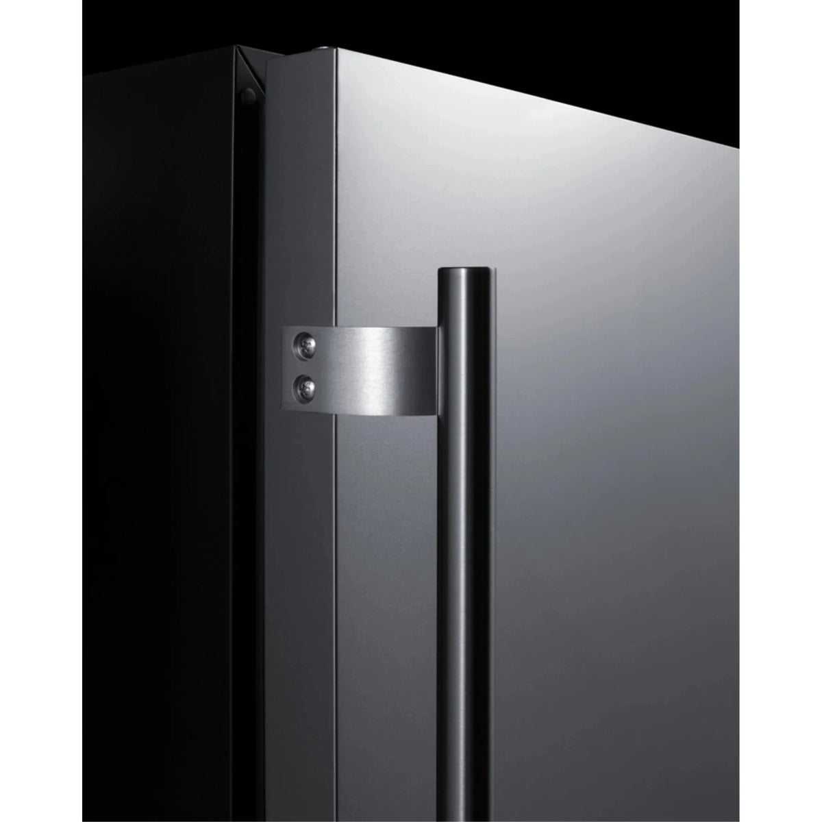 24 Wide Built-In All-Freezer, ADA Compliant, Stainless Steel/Black