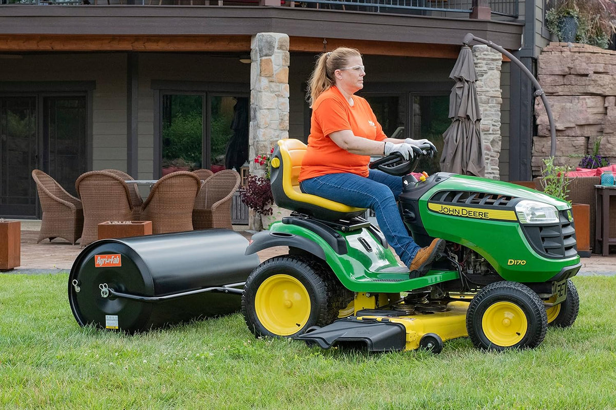 Steel Lawn Roller 24 x 48 Black