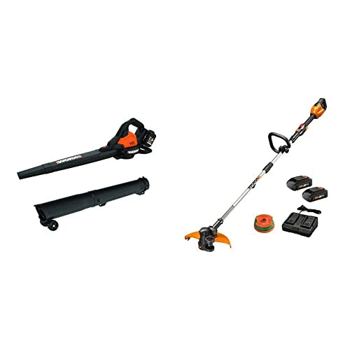 WORX WG583 Cordless Blower Mulcher