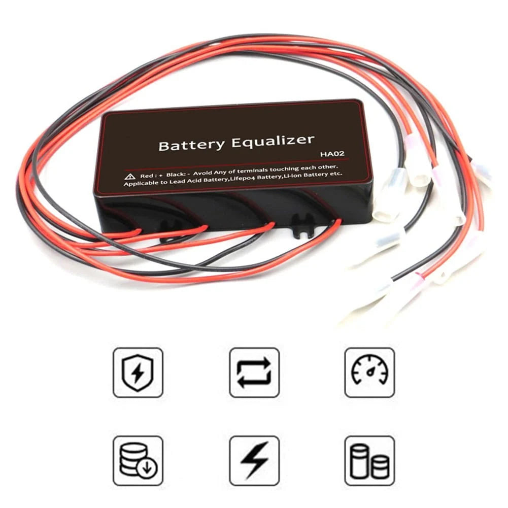 HA02 Battery Equalizer for 4 x 12V Batteries Balancer Battery Charger 48V