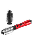 Hot Air Brush with Dual Rotating Interchangeable Heads and 3 Heat Settings, Ionic Finish