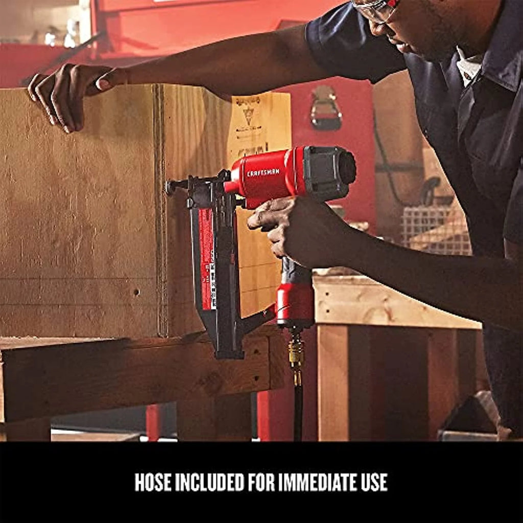 Craftsman 6 gal. Pancake Portable Brad Nailer and Air Compressor Combo Kit 150 psi 0.8 hp - Case Of: 1