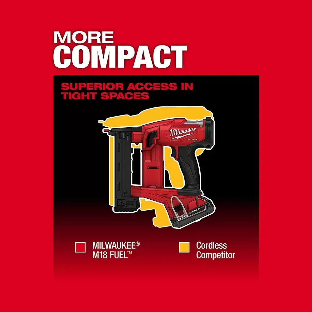Milwaukee 2749-20 M18 FUEL 18V 18-Gauge 1/4 Narrow Crown Stapler - Bare Tool