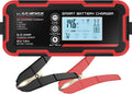 Manusage 10-Amp Fully-Automatic Smart Charger, 6V and 12V Portable Automotive Car Battery Charger, Battery Maintainer, Trickle Charger,Battery Desulfator with Temperature Compensation, AGM,Deep Cycle