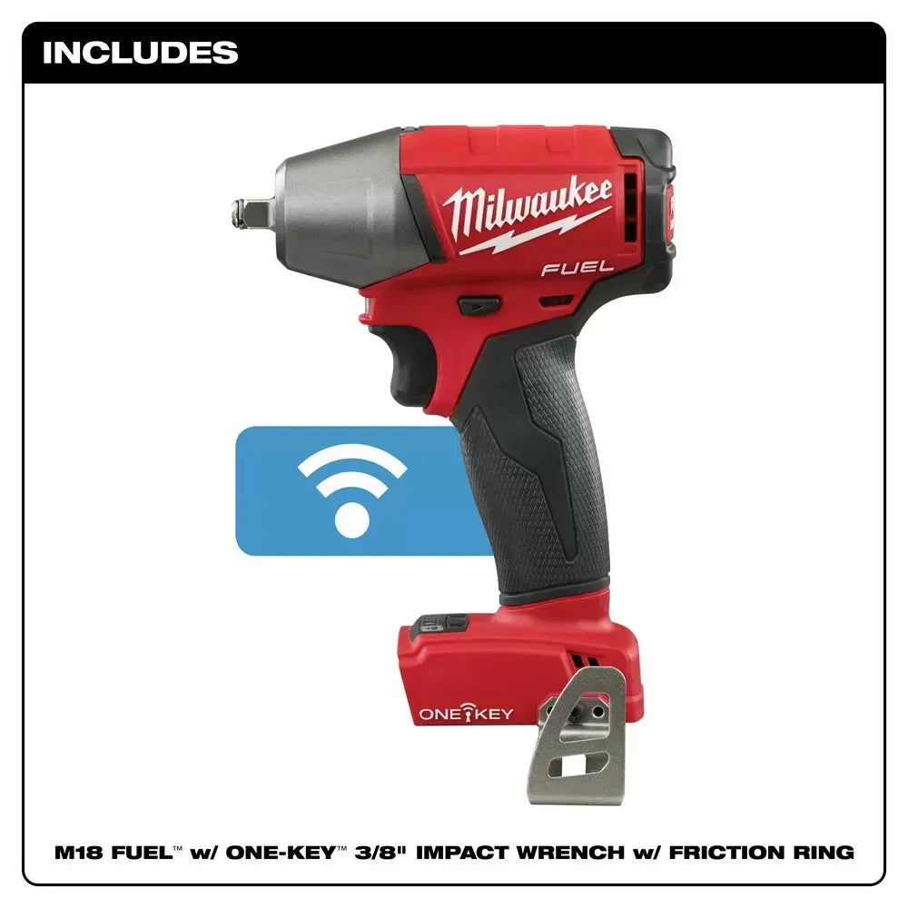 Milwaukee Pre-Sale 2758-20 M18 FUEL 18V 3/8 Compact Impact Wrench Kit - Bare Tool