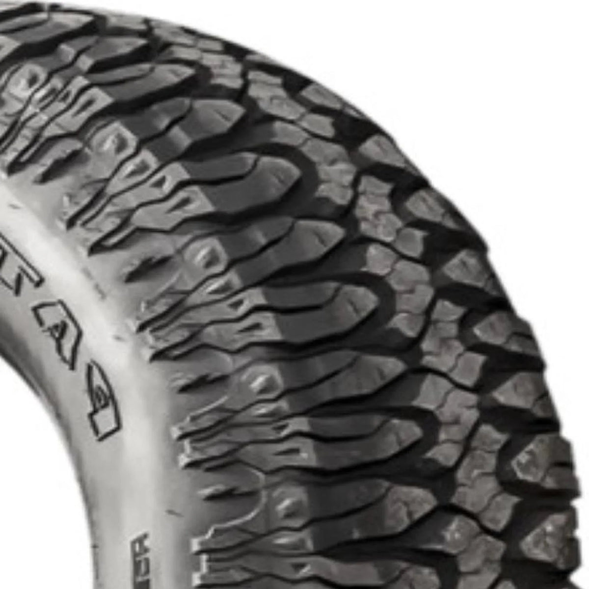 Milestar Patagonia M/T-02 Mud Terrain LT37X12.50R17 124Q D Light Truck Tire
