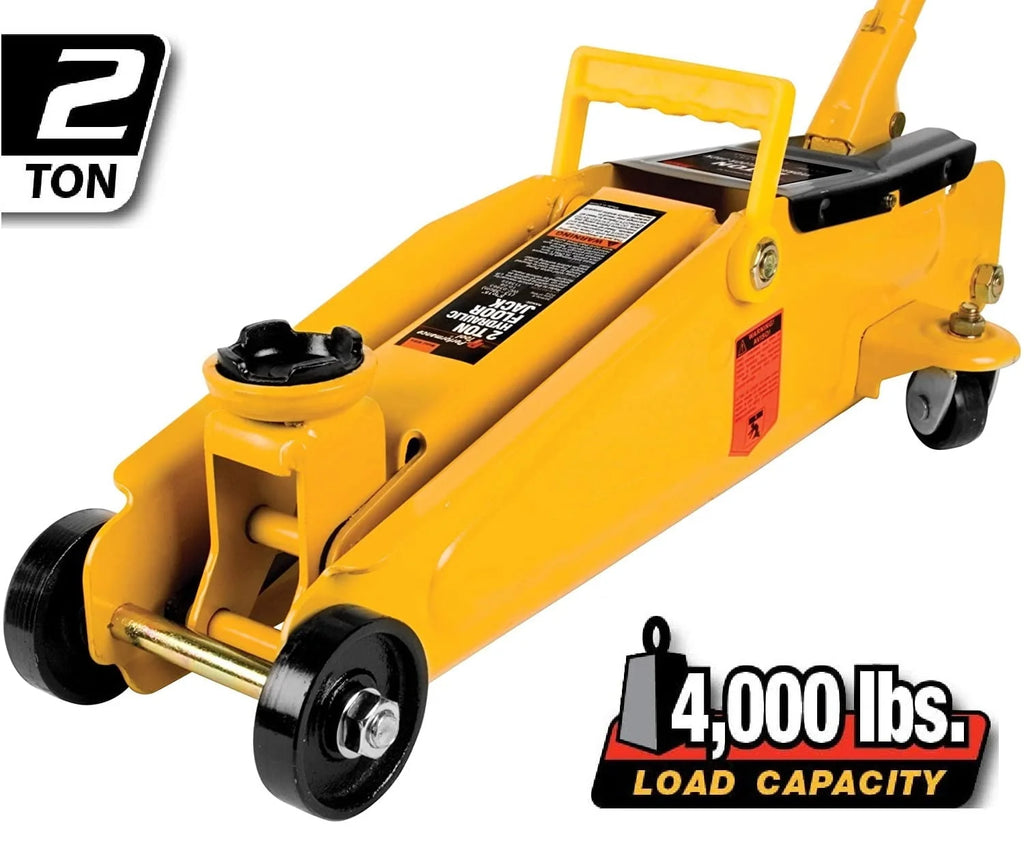 Performance Tool W1614 4000 Pound Floor Jack w/15 Inch Lift
