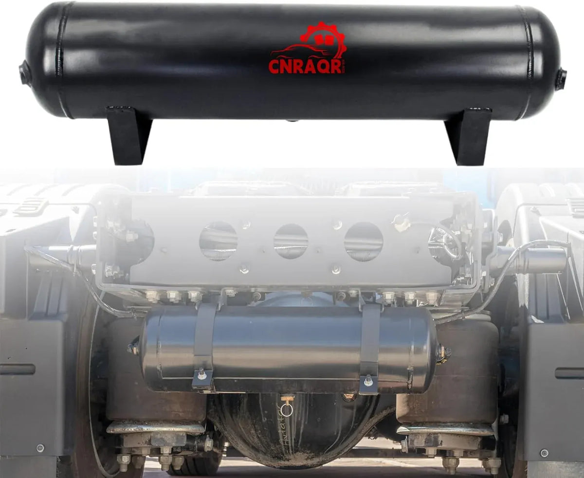 3 Gallon Air Tank with 200PSI Air Compressor for Suspension/Air Ride/Bag/Car Train Truck Horn Aluminum 12 Liter Compressed air Storage Tank Onboard System Air Suspension Compressor Kit