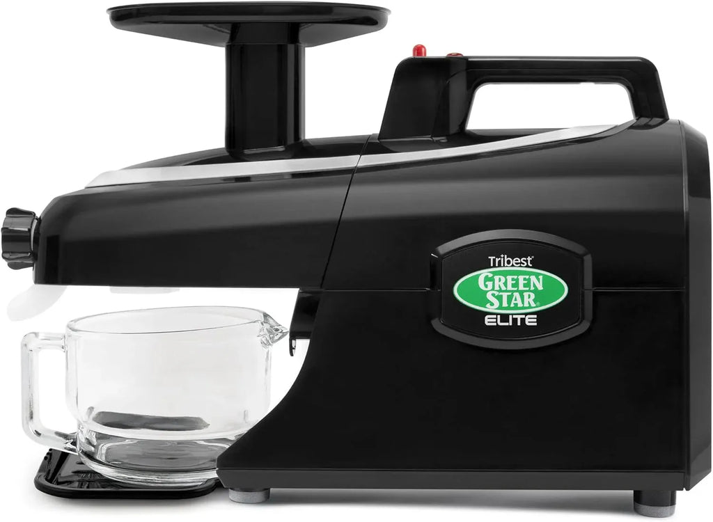 Tribest Greenstar GSE-5000 Elite Twin Gear Cold Press Slow Masticating Juicer (White)