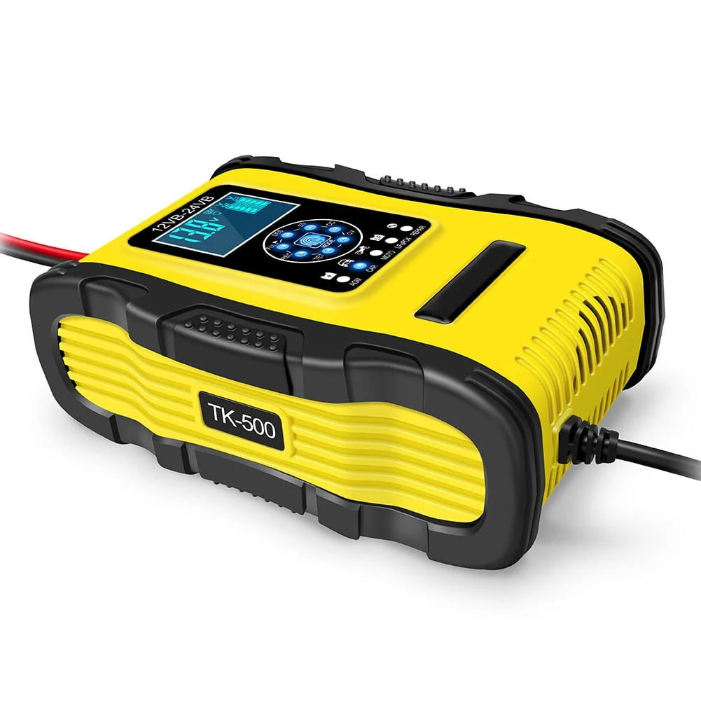 Haimni Car Battery Chargers Full Automatic Smart Pulse Repair Battery 7 Stage Charging