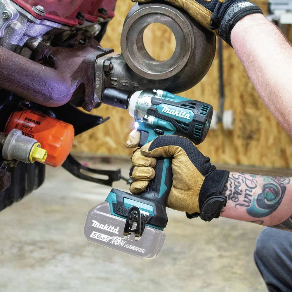 Makita Impact Wrench,4-Speed,1/2 Sq. Drive,18V XWT14Z