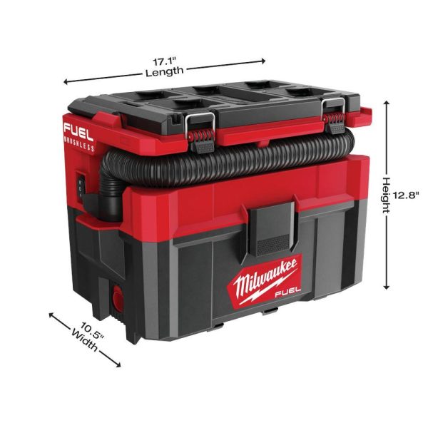 0970-20 Cordless 2.5-Gallon Wet/Dry Jobsite Vacuum with Battery and Charger