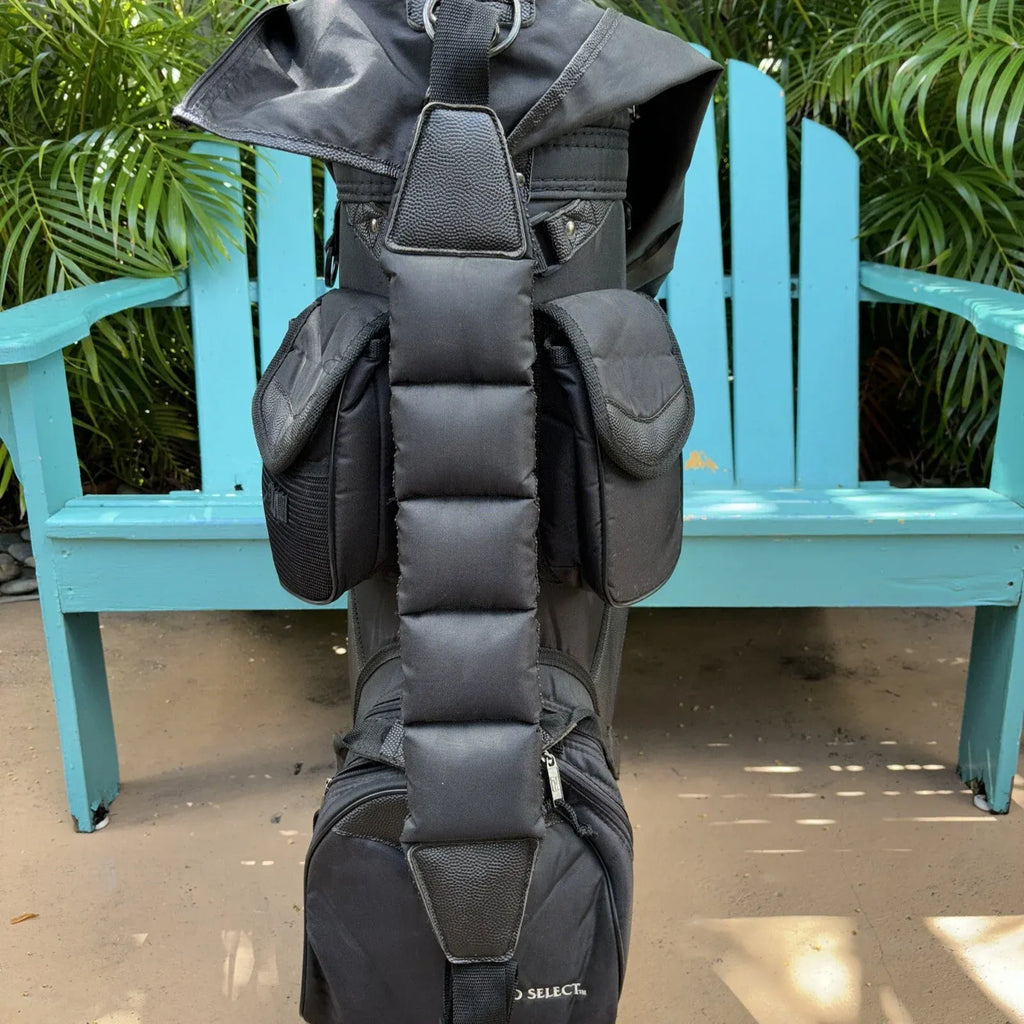 Golf Cart Carry Bag 6 Way Divider Multiple Pockets Rain Cover